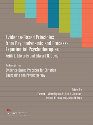 cover image of Evidence-Based Principles from Psychodynamic and Process-Experiential Psychotherapies